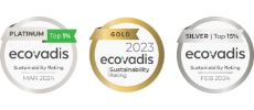 EcoVadis社のサステナビリティ評価に回答しています。