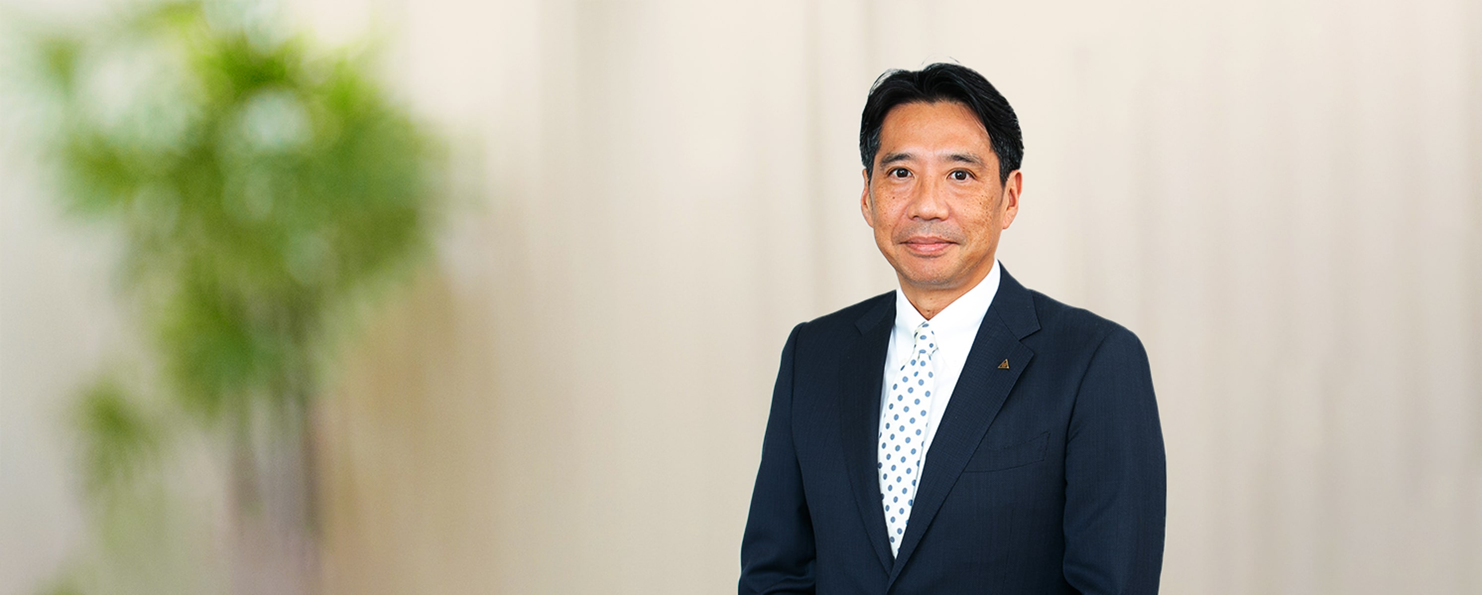 Representative Director and President Hiroyuki Ueshima