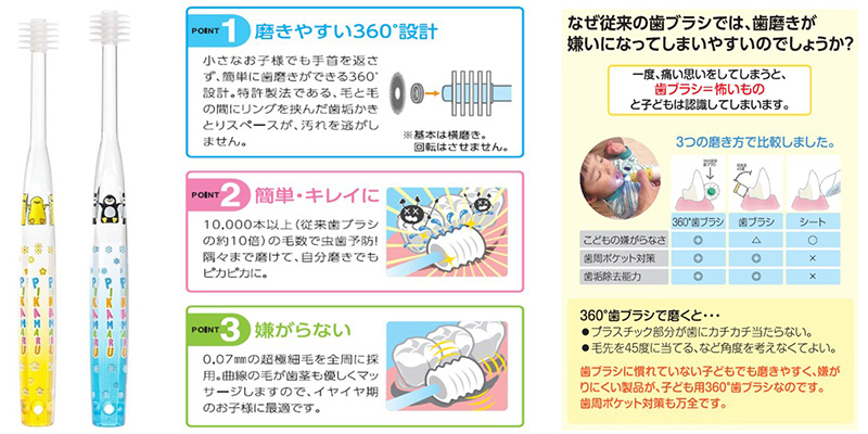 ピカまる こどもはぶらし写真